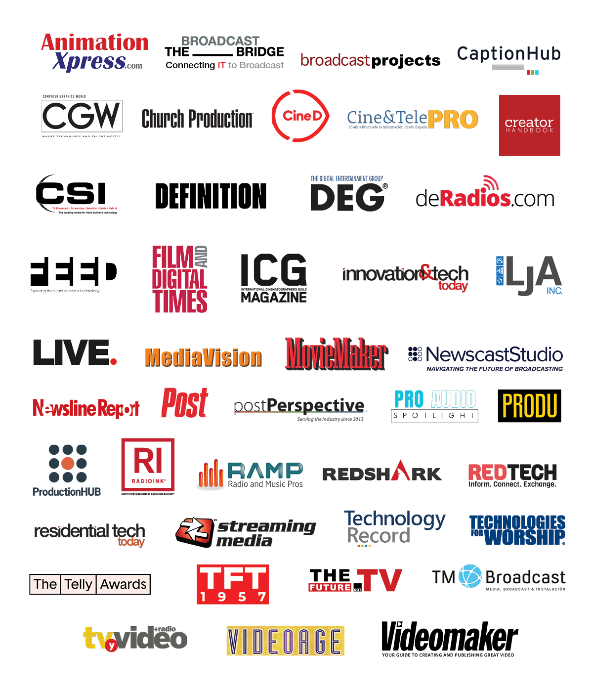 Media Partner Logos